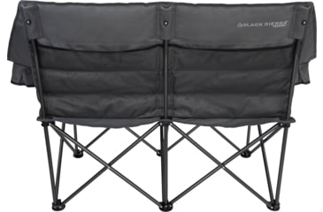 Image of BLACK SIERRA EQUIPMENT Doublewide Padded Sofa, Black, C, DWCH-004-BLK-BSE