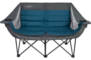 Image of BLACK SIERRA EQUIPMENT Doublewide Padded Sofa, Moroccan Blue, DWCH-004-MOR-BSE