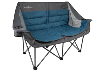 Image of BLACK SIERRA EQUIPMENT Doublewide Padded Sofa, Moroccan Blue, DWCH-004-MOR-BSE