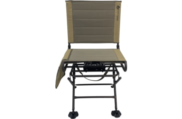Image of BLACK SIERRA EQUIPMENT Heated Engage Swivel Chair,Brown, HCH-034H-BRN-BSE
