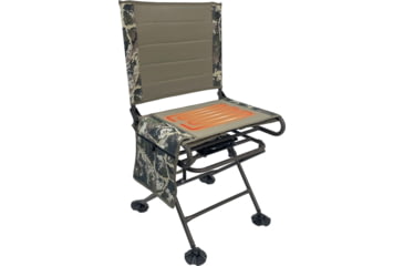Image of BLACK SIERRA EQUIPMENT Heated Engage Swivel Chair,Ranger Camo, HCH-034H-RG-BSE