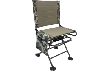 Image of BLACK SIERRA EQUIPMENT Heated Engage Swivel Chair,Ranger Camo, HCH-034H-RG-BSE
