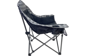 Image of BLACK SIERRA EQUIPMENT Heated Fleece Comfort Cloud , Gray Check, QACH-017CFH-GRY-BSE