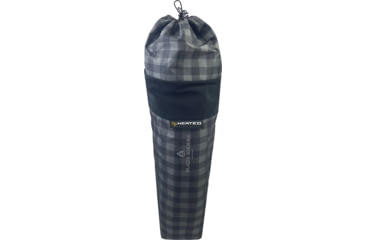 Image of BLACK SIERRA EQUIPMENT Heated Fleece Comfort Cloud , Gray Check, QACH-017CFH-GRY-BSE