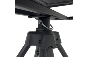 Image of BLACK SIERRA EQUIPMENT HI-LINE Swivel Chair,Black, HCH-032-BLK-BSE
