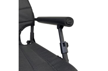 Image of BLACK SIERRA EQUIPMENT HI-LINE Swivel Chair,Black, HCH-032-BLK-BSE