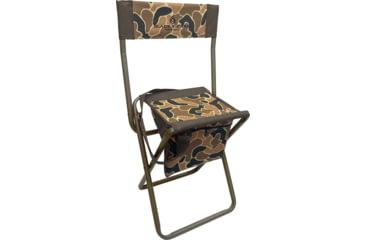 Image of BLACK SIERRA EQUIPMENT High Back Shooter Stool, OG Camo, HCH2-025-OG-BSE