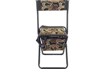 Image of BLACK SIERRA EQUIPMENT High Back Shooter Stool, OG Camo, HCH2-025-OG-BSE