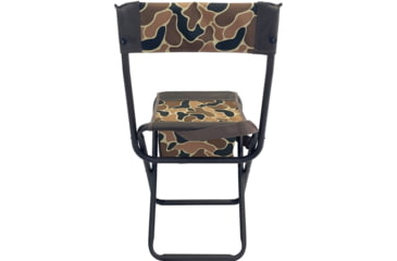 Image of BLACK SIERRA EQUIPMENT High Back Shooter Stool, OG Camo, HCH2-025-OG-BSE