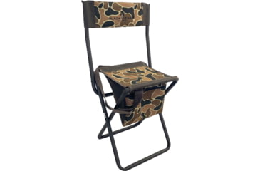 Image of BLACK SIERRA EQUIPMENT High Back Shooter Stool, OG Camo, HCH2-025-OG-BSE