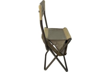 Image of BLACK SIERRA EQUIPMENT High Back Shooter Stool,Tan, HCH2-025-TAN-BSE