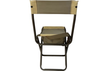 Image of BLACK SIERRA EQUIPMENT High Back Shooter Stool,Tan, HCH2-025-TAN-BSE