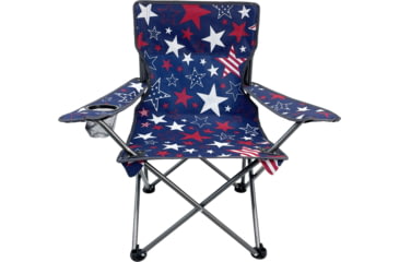 Image of BLACK SIERRA EQUIPMENT Junior Chair, Stars/Stripes, YGCH-001S-BLU-BSE