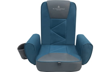 Image of BLACK SIERRA EQUIPMENT Nomad High Back Stadium Seat , Moroccan Blue, STAD-002-MOR-BSE