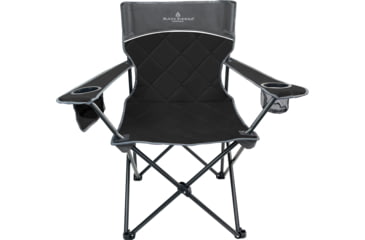 Image of BLACK SIERRA EQUIPMENT Padded Quilted Chair , Black, PQACH2-006-BLK-BSE