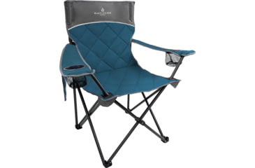 Image of BLACK SIERRA EQUIPMENT Padded Quilted Chair , Blue, PQACH2-006-BLU-BSE