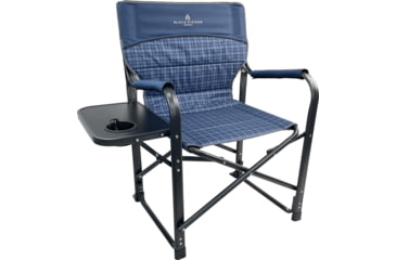 Image of BLACK SIERRA EQUIPMENT Quilted HD Directors Chair , Blue, DRCH-012P-BLU-BSE