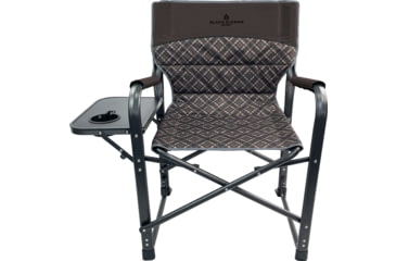 Image of BLACK SIERRA EQUIPMENT Quilted HD Directors Chair , Brown, DRCH-012P-BRN-BSE