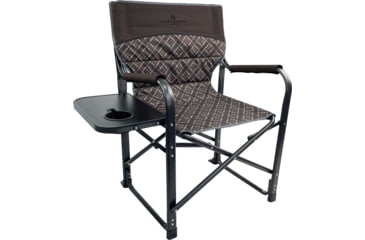Image of BLACK SIERRA EQUIPMENT Quilted HD Directors Chair , Brown, DRCH-012P-BRN-BSE