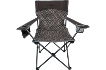 Image of BLACK SIERRA EQUIPMENT Quilted Quad Chair, Brown, PQACH-007P-BRN-BSE