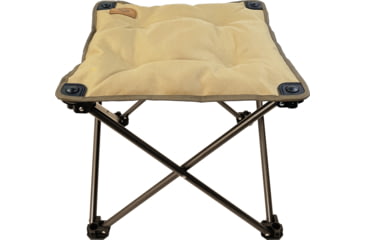 Image of BLACK SIERRA EQUIPMENT Traditions Padded Ottoman, Tan, OTMN-001T-TAN-BSE