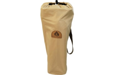 Image of BLACK SIERRA EQUIPMENT Traditions Padded Ottoman, Tan, OTMN-001T-TAN-BSE