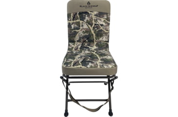 Image of BLACK SIERRA EQUIPMENT XL Padded Swivel Blind Chai,Ranger Camo, HCH-008T-RG-BSE