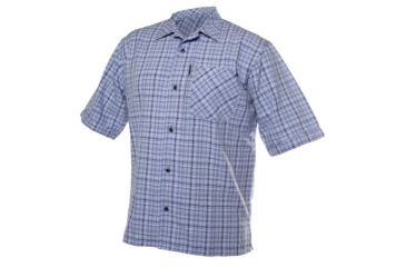 Image of Blackhawk Shirts, Blue Plaid, X-Large