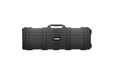 Image of BlackHawk 38in Waterproof Roller Hard Rifle Case w/ Foam, Black, Small, BH00013