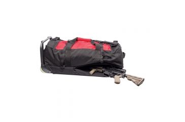 Image of BlackHawk Diversion Rolling Load-Outbag,Black/Red 65DC70BKRD