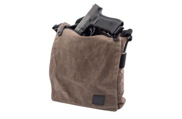 Image of BlackHawk Diversion Wax Canvas Satchel,Earth 61WC02ER