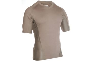 Image of Blackhawk Engineered Fit Shirt, Short Sleeve, Vneck, Foliage Green, Small, 84BS03FG-SM