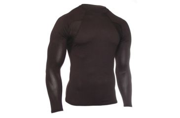 Image of Black hawk Engineered Fit Shirt with Long Sleeve and Mock Neck 84BS04, Style: Engineered Fit, Color: Black, Sleeve Type: Long Sleeve