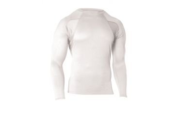 Image of Blackhawk Engineered Fit Mock Neck Shirt, Long Sleeve, White, Medium, 84BS04WH-MD