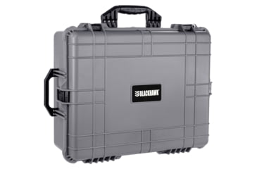 Image of BlackHawk Extra Large 24in Waterproof Hard Camera and Gear Case w/Foam, Gray, BH00041-GRA
