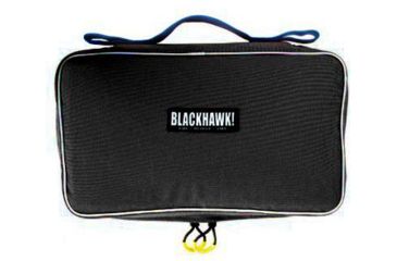 Image of Blackhawk Fire/EMS STOMP II Med Pack Accessory Pouch w/ Blue handle, Black 60ES02BK