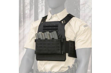 Image of BlackHawk Foundation Series Plate Carrier, Black, Medium/Large, 37FS02BK