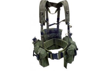 Image of BlackHawk Load Bearing Suspenders Black