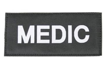 Image of Blackhawk Medic Patch - White Letters, Black Background, 90IN03WB