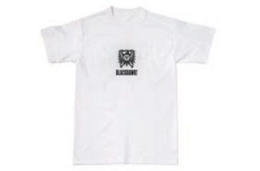 Image of BlackHawk Men's Crest T-Shirt, White, Large 90GT03WH-LG