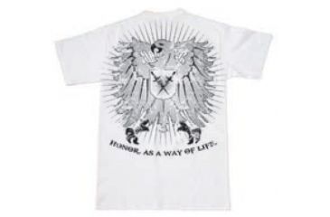 Image of BlackHawk Men's Crest T-Shirt, White, XL 90GT03WH-XL