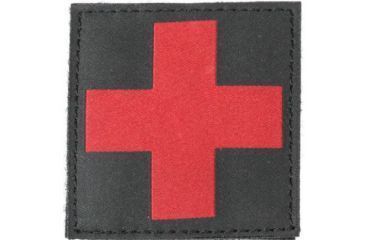 Image of Blackhawk Red Cross ID Patch, Black