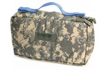 Image of BlackHawk S.T.O.M.P. Medical Pack Accessory Pouch Blue Handle - Black 60SAP2BK