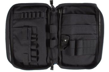 Image of BlackHawk S.T.O.M.P. Medical Pack Accessory Pouch Red Handle - Black 60SAP1BK