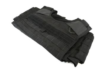 Image of Blackhawk STRIKE Cutaway Carrier Slick Tactical Armor Carrier Vest, Black, Extra Large 32V404BK