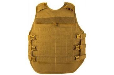 Image of Blackhawk STRIKE Cutaway Carrier Slick Tactical Armor Carrier Vest, Coyote Tan, Large 32V403CT-CTS