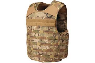Image of Blackhawk STRIKE Cutaway Carrier Slick Tactical Armor Carrier Vest, MultiCam, Small 32V401MC-CTS