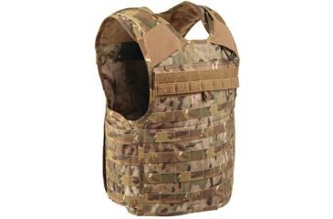 Image of Blackhawk STRIKE Cutaway Carrier Slick Tactical Armor Carrier Vest, MultiCam, Small 32V401MC