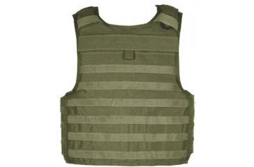 Image of Blackhawk STRIKE Cutaway Carrier Slick Tactical Armor Carrier Vest, Olive Drab, Small 32V401OD-CTS