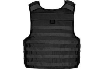 Image of Blackhawk STRIKE Cutaway Carrier Slick Tactical Armor Carrier Vest, Black, Small 32V401BK-CTS